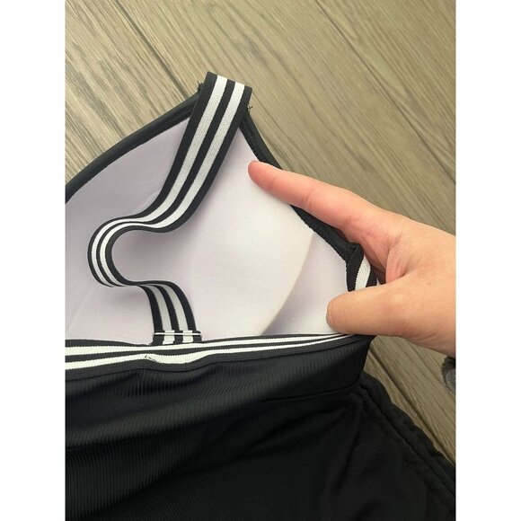 NWT Womens Swim Tankini Top With Adjustable Straps & Drawstring Sides By Free Co - Picture 5 of 5